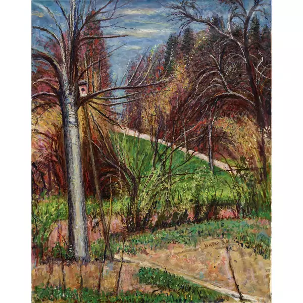 Herbstliche Landschaftspartie