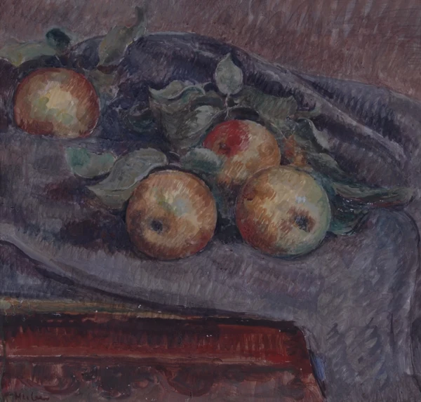 Hermann Huber — Stillleben mit Äpfeln