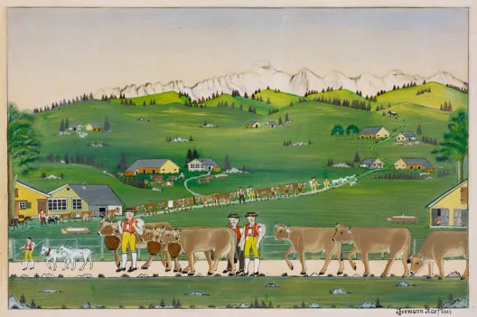 Hermann Naef — Alpfahrt, 1961
