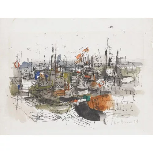 Hermann Plattner — "Duisburger Rheinhafen".