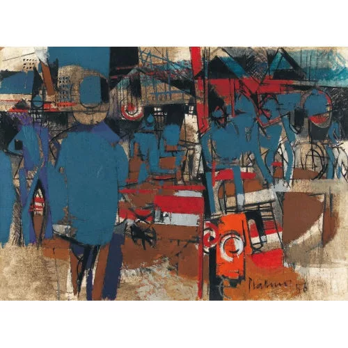 Hermann Plattner — "Barrikade".