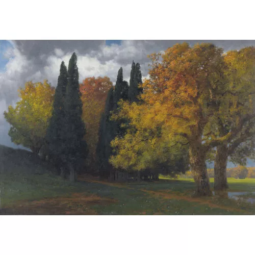 Hermann Rüdisühli — Herbstliche Allee.