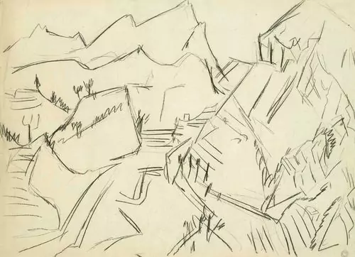 HERMANN SCHERER — Schweizer Berglandschaft wohl bei Mendrisiotto. — Koller Auktionen