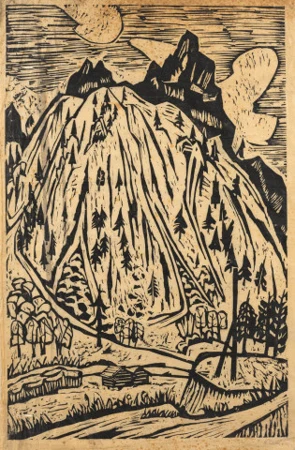 Grosse Berglandschaft, 1924