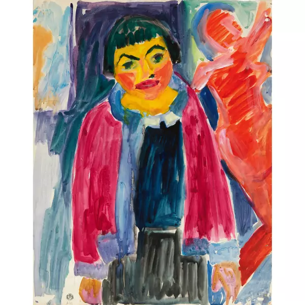"Mädchen mit roter Jacke"