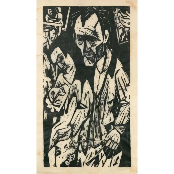 Hermann Scherer — SELBSTBILDNIS SELF-PORTRAIT