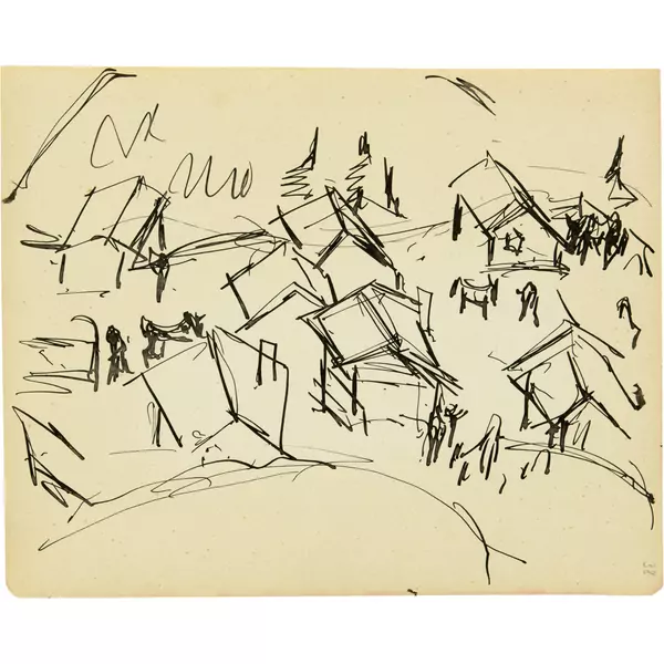 Hermann Scherer — Skizzenbuch — Galerie Kornfeld