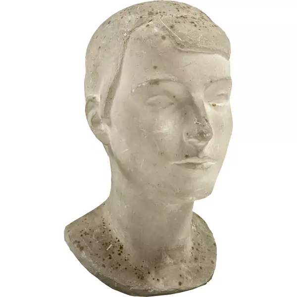 Hermann Scherer — Frauenkopf C.L.S. (C. Lang-Siegrist) — Galerie Kornfeld