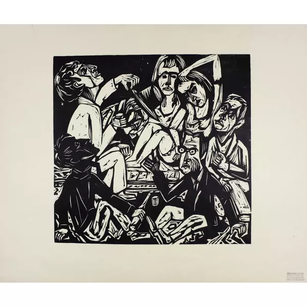 Hermann Scherer — Atelierfest — Galerie Kornfeld