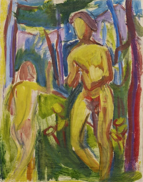 Hermann Scherer — Badende