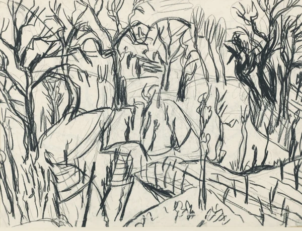 Hermann Scherer — TESSINER LANDSCHAFTLANDSCAPE IN TICINO