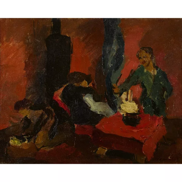 Herold Howald — "Atelier Szene".