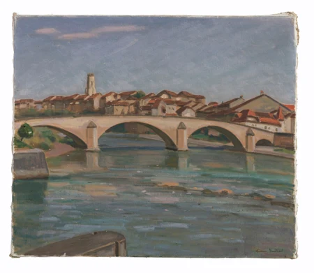 Le pont de l'Oelberg à Fribourg