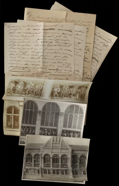Horace de Saussure — Suite de dessins préparatoires