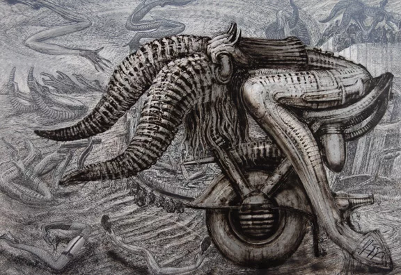 H. R. Giger — Taunus zinc, 1992