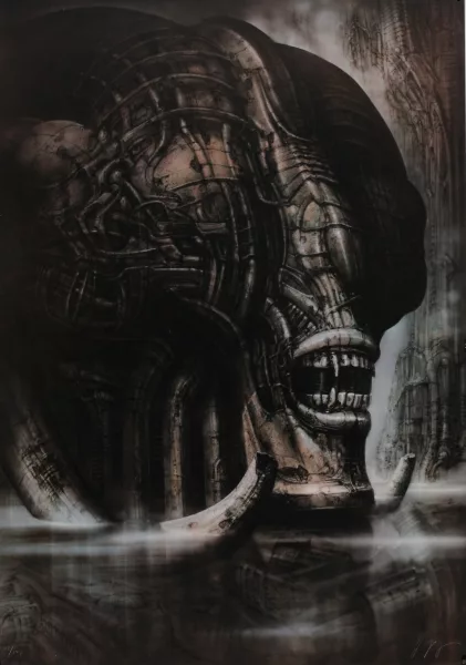 H. R. Giger — Necronom III, 1976
