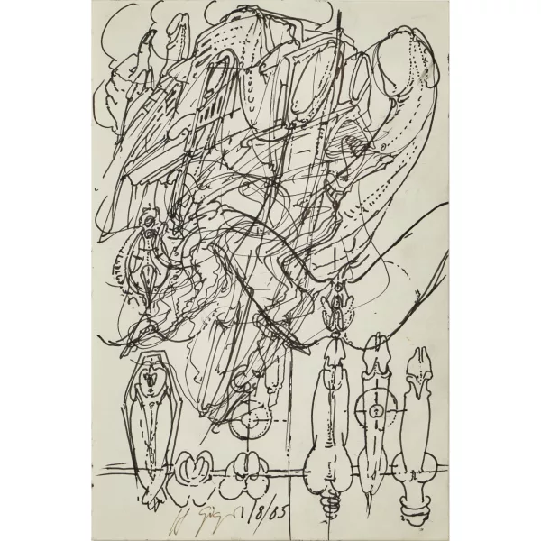 H. R. Giger — Ohne Titel.
