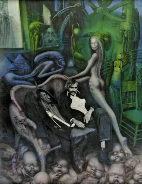 H. R. Giger — Friedrich Kuhn II, 1973