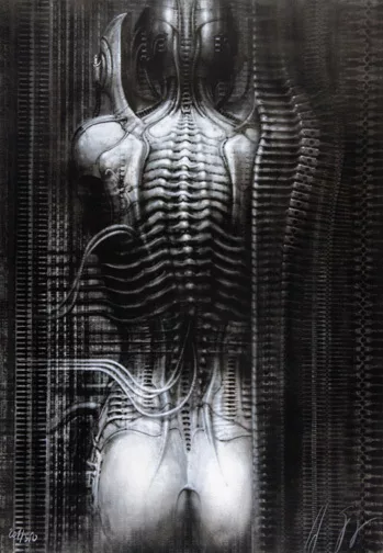 H. R. Giger — Mappe. N.Y. City, 1982