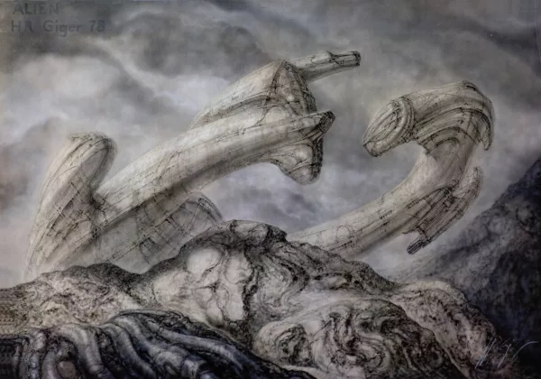 H. R. Giger — Ohne Titel aus "Alien", 1978
