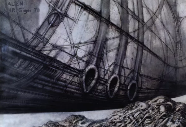 H. R. Giger — Ohne Titel aus "Alien", 1978