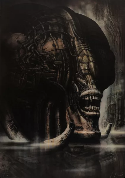H. R. Giger — Necronom III, 1976