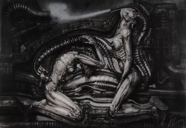 H. R. Giger — Portfolio. Erotomechanics, 1980