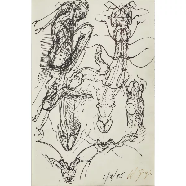H. R. Giger — Erotische Skizzen.