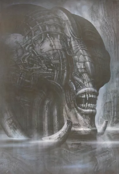 H. R. Giger — Necronom IIIa, 1976