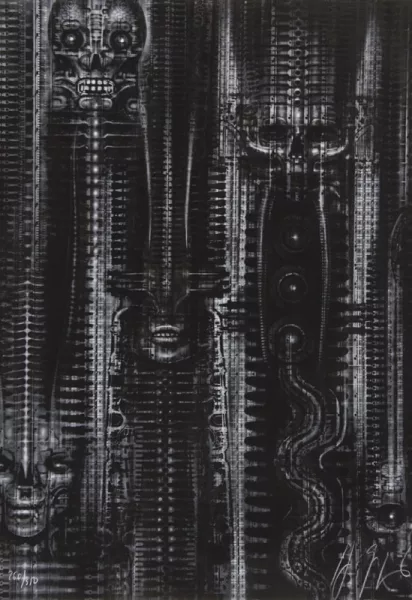 H. R. Giger — Mappe. N.Y. City, 1982
