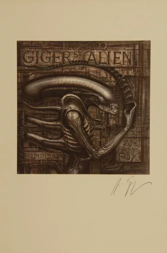 H. R. Giger — Alien Monster I, 1980