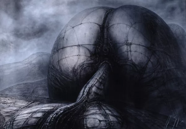 H. R. Giger — Erotomechanics V, 1980