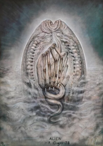 H. R. Giger — Portfolio. Alien, 1978