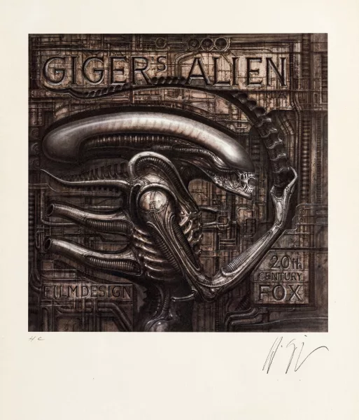 H. R. Giger — "Giger's Alien Filmdesign 20th Century Fox"
