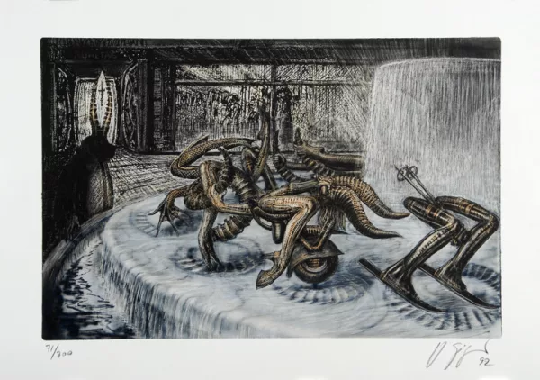 H. R. Giger — Zodiac Fountain, 1992