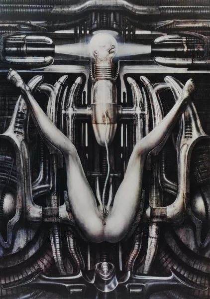 H. R. Giger — Death Bearing Machine III, 1977