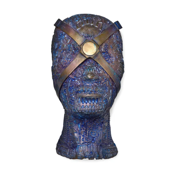 H. R. Giger — Female Mask with Watch & Bischof Haas als Ei