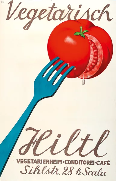 Hugo Laubi — Vegetarisch Hiltl, 1933