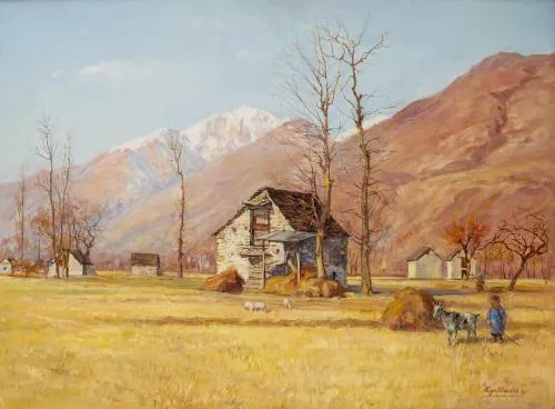 Hugo Strauss (1872-1944), "Campagne bernoise". — DognyAuction