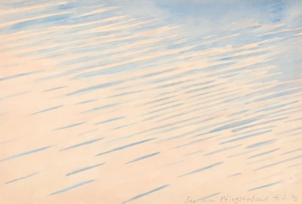 Hugo Suter — See am Pfingstabend, 1973