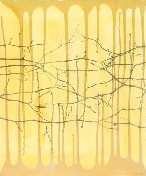 Hugo Suter — Füssen spriessen, 1989