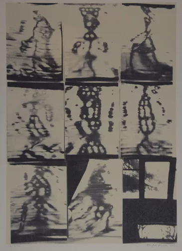 Hugo Suter — 2 Blätter: Ohne Titel, 1979; S.F. 29.7.78, 1981