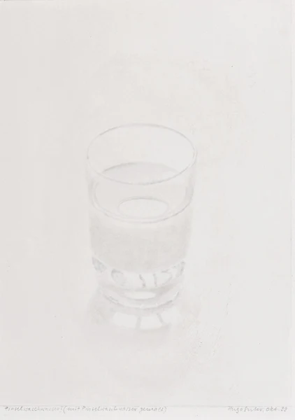 Hugo Suter — Pinselwaschwasser I, 1999