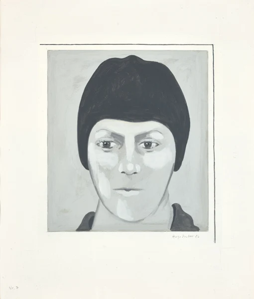 Hugo Suter — Das Robotbild des Gesuchten, 1986