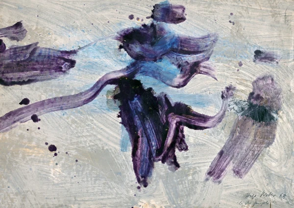 Hugo Weber — Be She Purple, 1963
