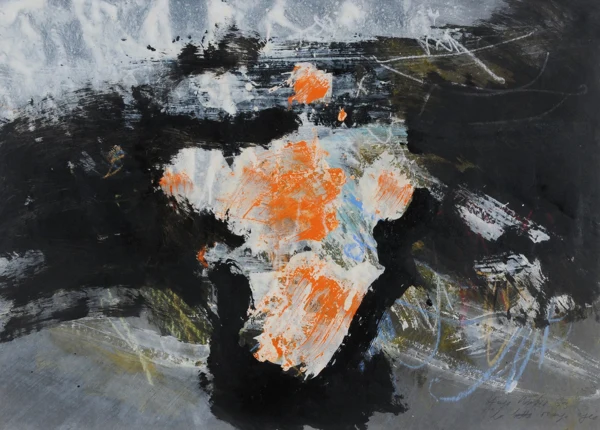 Hugo Weber — La belle orange âgée, 1963