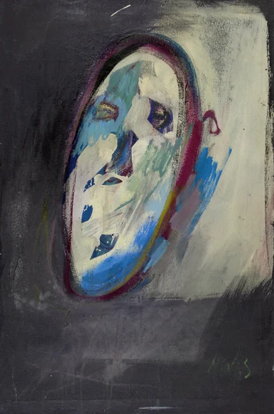 Hugo Weber — Portrait O.K. (Oskar Kokoschka), 1965