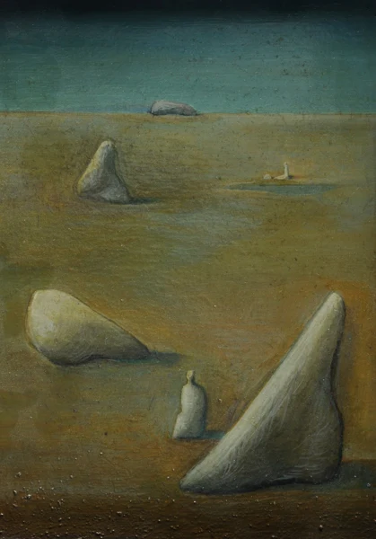 Hugo Weber — Steinlandschaft, 1944