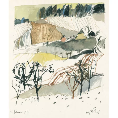 Hugo Wetli — Emmentaler Landschaft.