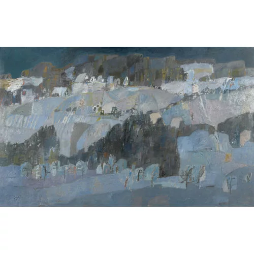 Hugo Wetli — "Blauer Winter".